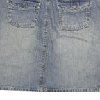 OLD NAVY Womens Blue Denim Mini Skirt Cotton Blend M Casual Everyday Wear