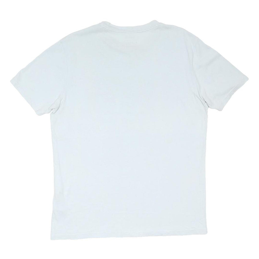 BOSS HUGO BOSS Mens White & Yellow Graphic T-Shirt M Short Sleeve Crew Neck