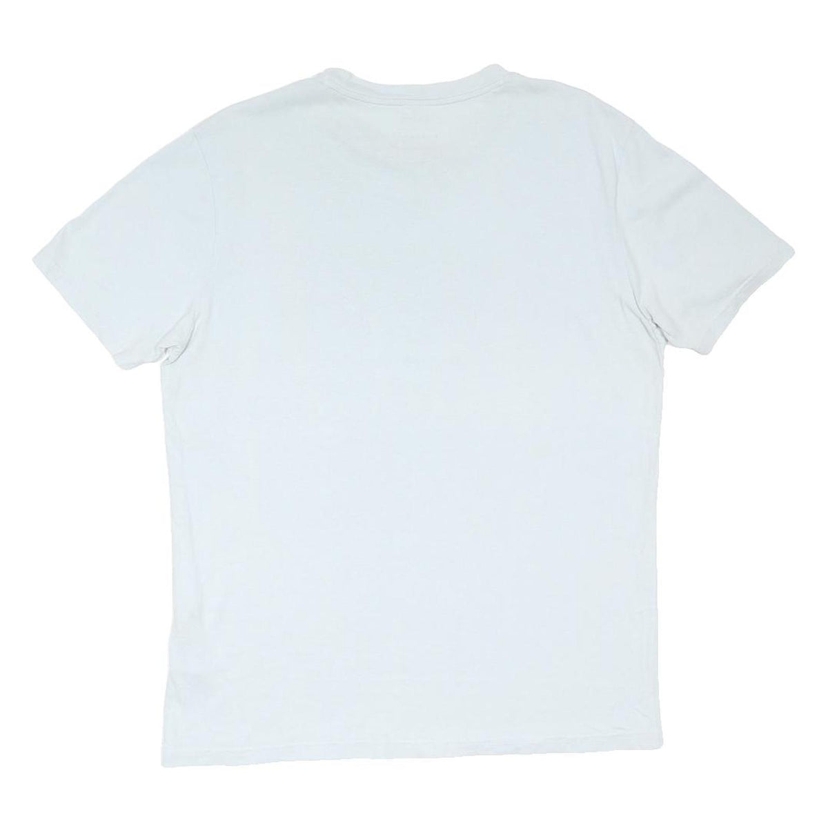 BOSS HUGO BOSS Mens White & Yellow Graphic T-Shirt M Short Sleeve Crew Neck