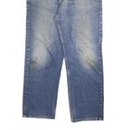 LEVI'S 521 02 Mens Jeans Blue Regular Straight Denim Medium W36 L28 Casual