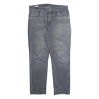 LEVI'S 511 BIG E Jeans Mens Grey Slim Straight Stone Wash W33 L29