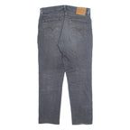 LEVI'S 511 BIG E Jeans Mens Grey Slim Straight Stone Wash W33 L29