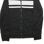 STARTER Mens Black White Colourblock Zip Jacket S Polyester Casual Sportswear