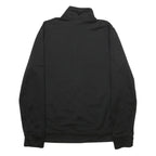 STARTER Mens Black White Colourblock Zip Jacket S Polyester Casual Sportswear