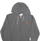PUMA Womens Grey Cotton Blend Full Zip Hoodie UK 10 Comfort Casual Wear