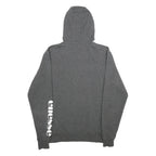 PUMA Womens Grey Cotton Blend Full Zip Hoodie UK 10 Comfort Casual Wear