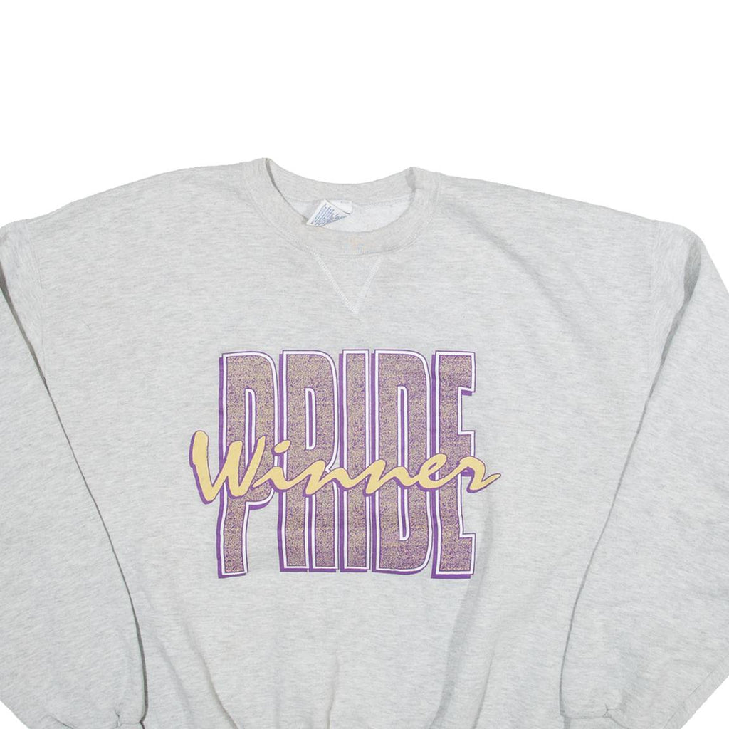 RUSSELL ATHLETIC Mens Sweatshirt Grey XL