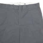 DICKIES Mens Shorts Grey Loose Fit 2XL W42 Classic Workwear Durable Comfort