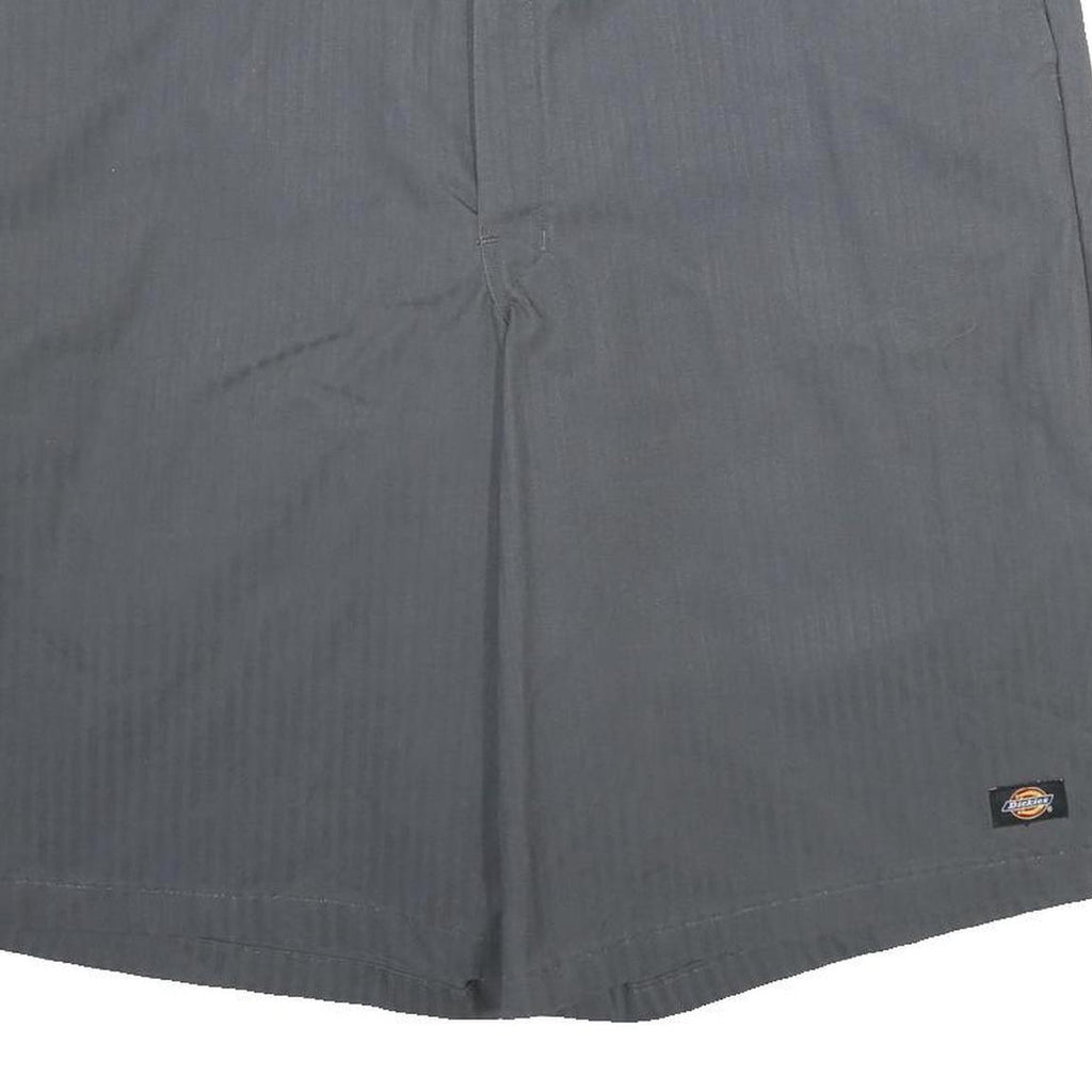 DICKIES Mens Shorts Grey Loose Fit 2XL W42 Classic Workwear Durable Comfort
