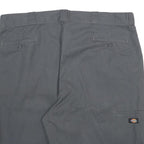 DICKIES Mens Shorts Grey Loose Fit 2XL W42 Classic Workwear Durable Comfort