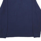 CHAPS Mens Blue Plain Pullover Crew Neck Basic Knit XL Cotton Jumper