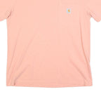 CARHARTT Womens Pink Pocket T-Shirt L Short Sleeve Crew Neck Classic Fit
