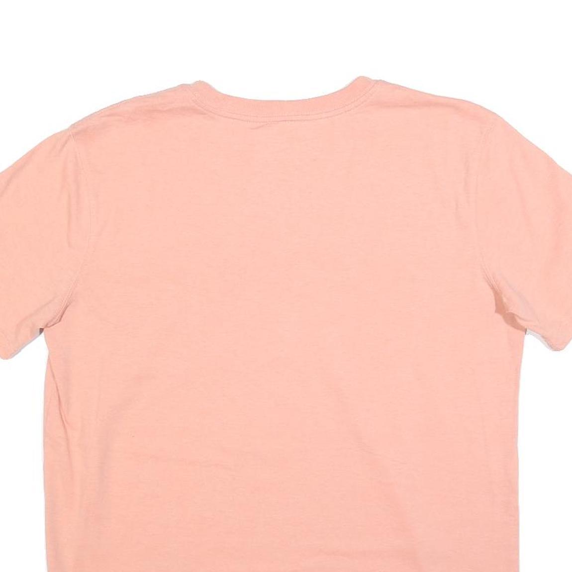CARHARTT Womens Pink Pocket T-Shirt L Short Sleeve Crew Neck Classic Fit