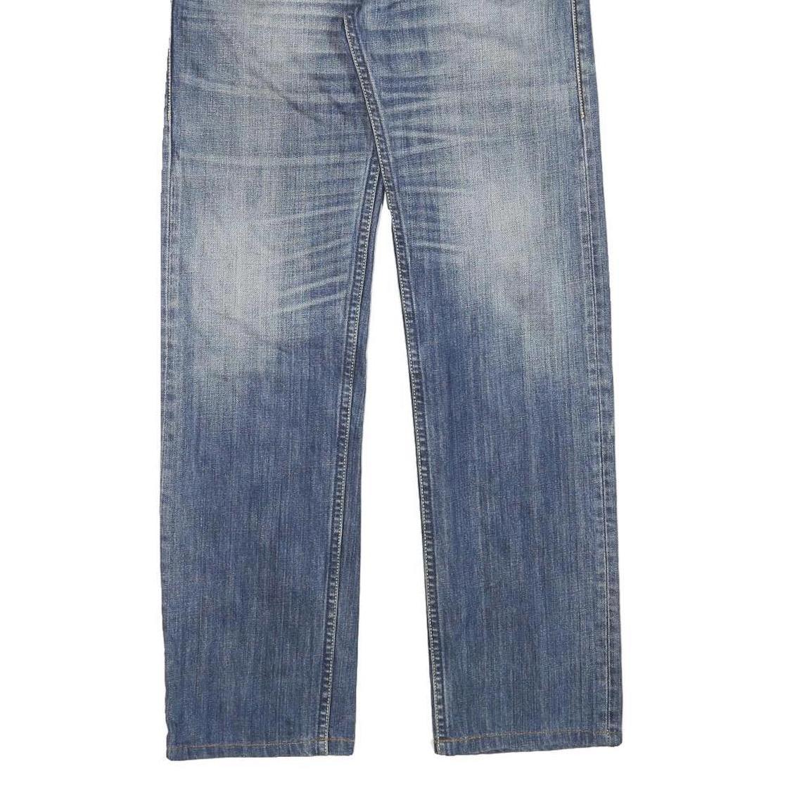 LEVI'S Mens Blue Regular Straight Denim Medium W28 L29 Classic Cotton Blend Zip