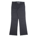 DICKIES Womens Trousers Black Regular Bootcut W32 L32
