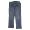 CARHARTT Mens Blue Regular Fit Straight Leg Denim Rinse W38 L34 Workwear Jeans