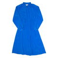 KAY BRANDON Womens Day Dress Blue Long Sleeve Long M