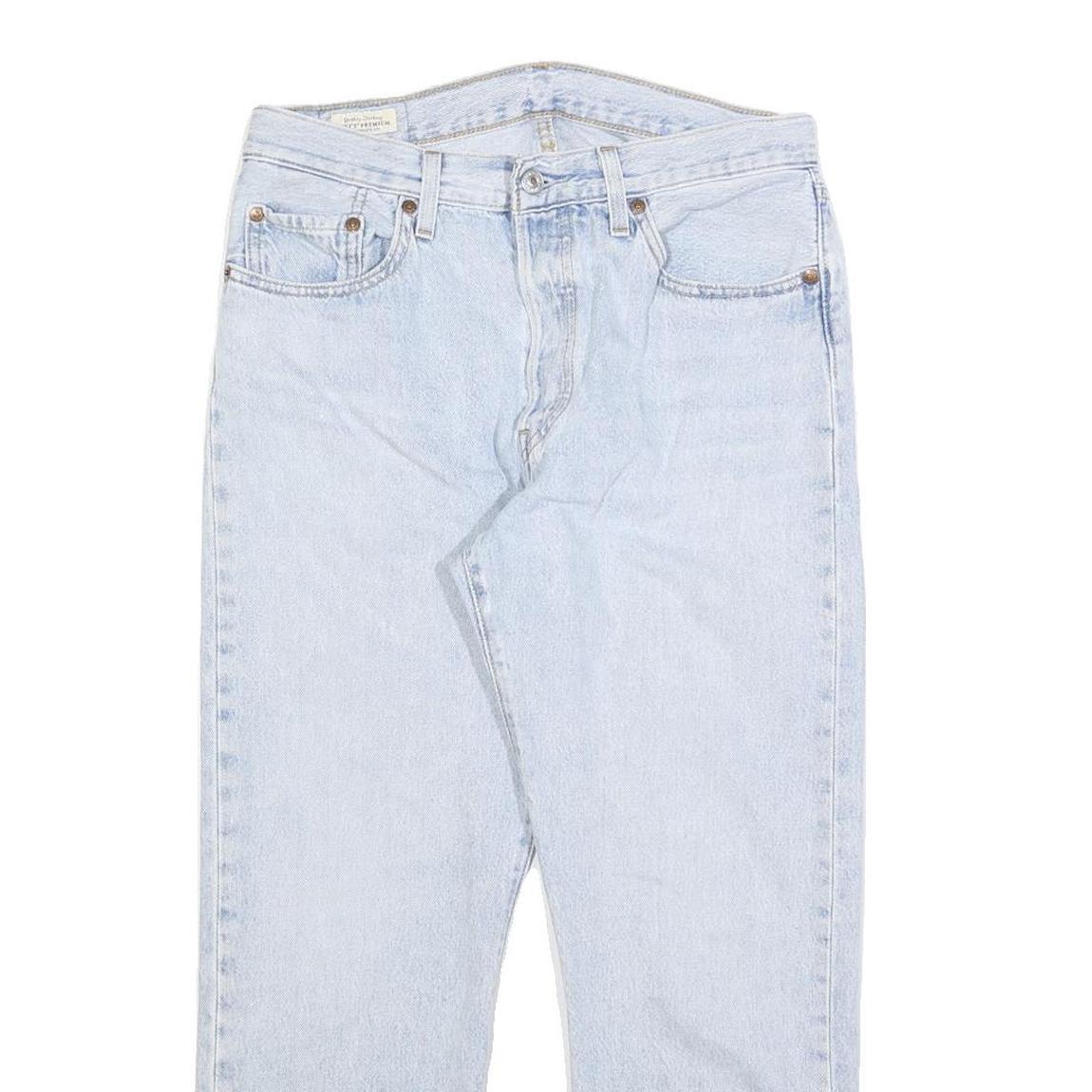 LEVI'S 501 BIG E Womens Jeans Blue Regular Classic Denim Light W28 L26 Retro