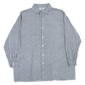 LOTUS Mens Black & White Check Shirt XL Cotton Button Down Casual Formal