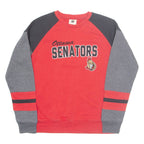 NHL Ottawa Senators Womens Sweatshirt Red USA XL