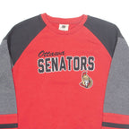 NHL Ottawa Senators Womens Sweatshirt Red USA XL