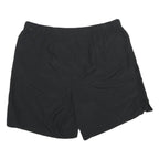 NIKE Mens Black Sports Polyester Casual Shorts 2XL W38 Elastic Waistband