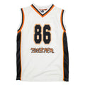 HERE AND THERE Mens Vest White Sleeveless V-Neck S