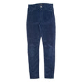7 FOR ALL MANKIND Womens Corduroy Trousers Blue Slim Skinny W26 L28