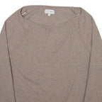 TED BAKER Womens Jumper Brown Tight Knit UK 8