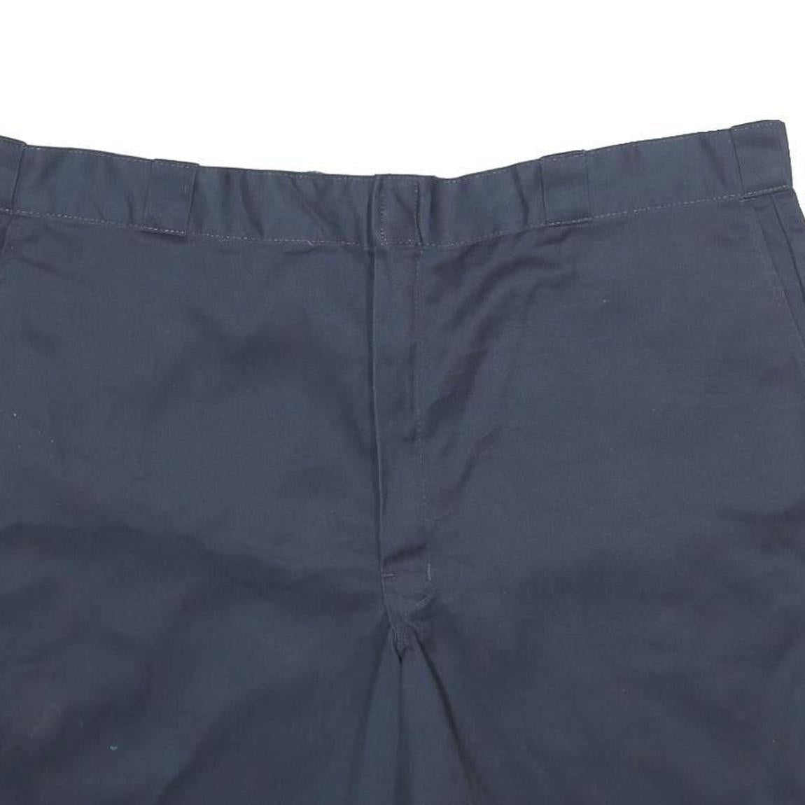 DICKIES Mens Shorts Navy Blue Casual Classic 2XL W44 Polyester Blend