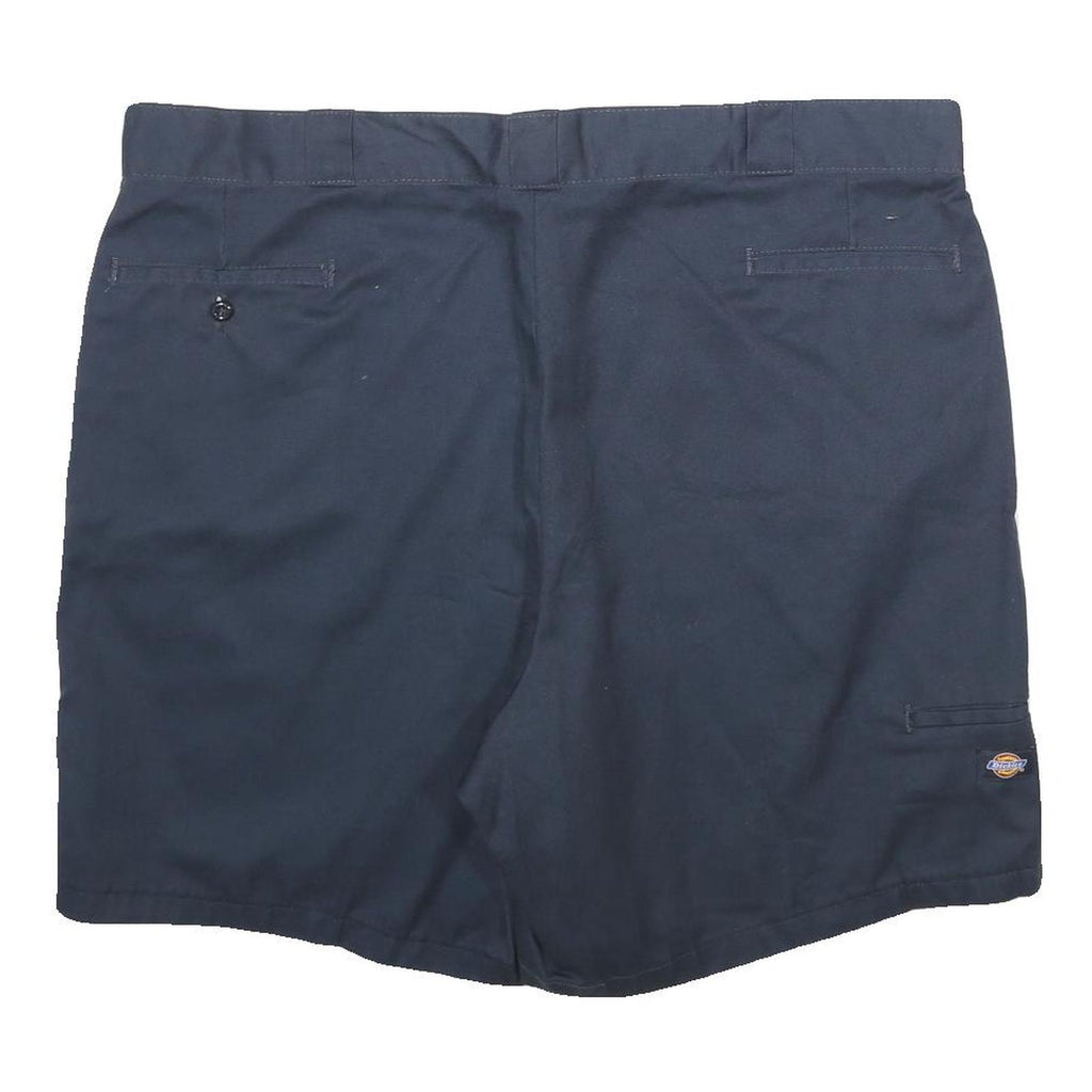 DICKIES Mens Shorts Navy Blue Casual Classic 2XL W44 Polyester Blend