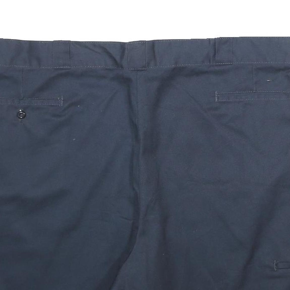 DICKIES Mens Shorts Navy Blue Casual Classic 2XL W44 Polyester Blend