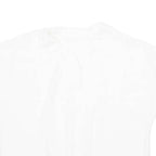 Womens Blouse White Collared L