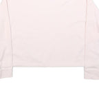 PUMA Womens Pink Crew Neck XS Lightweight Logo Sweatshirt Pullover