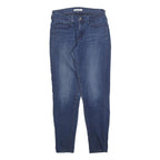 LEVI'S 710 Womens Jeans Blue Slim Skinny Denim W27 L30 Stretch Zip