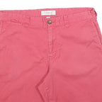 CALVIN KLEIN JEANS Mens Shorts Red Casual Plain M W31 Comfortable Fit