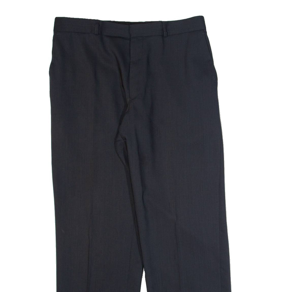 BALMAIN Suit Mens Trousers Grey Regular Straight Wool W34 L32