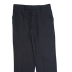 BALMAIN Suit Mens Trousers Grey Regular Straight Wool W34 L32