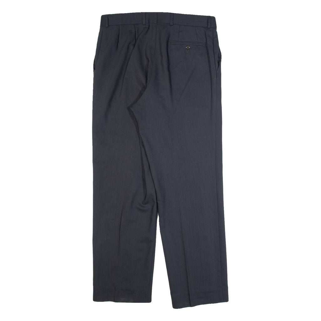 BALMAIN Suit Mens Trousers Grey Regular Straight Wool W34 L32