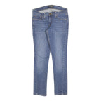 LEVI'S 524 Womens Jeans Blue Slim Skinny Denim Medium W30 L28 Cotton Blend Zip