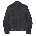 LEVI'S Mens Blue Denim Jacket S Cotton Button Front Classic Fit