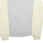 ATHLET Womens Grey & Cream Sweatshirt Crew Neck S Cotton Blend Pullover Casual