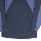 HELLY HANSEN Womens Navy Blue Outdoor Jacket M Polyester Blend Zip Pattern