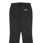 WRANGLER Womens Black Cotton Blend Regular Bootcut Trousers W31 L30 Stylish