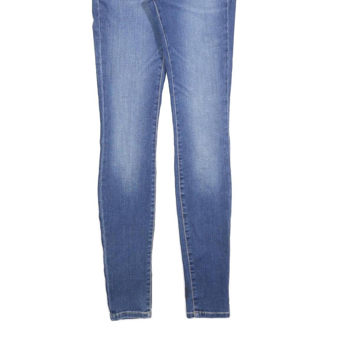 TOMMY HILFIGER Womens Slim Skinny Denim Light Blue Cotton Blend W26 L32 Slim Fit