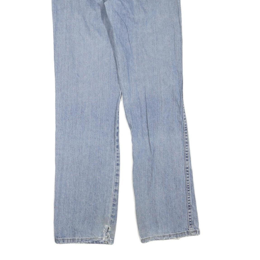 WRANGLER Womens Jeans Blue Regular Straight Denim Light W26 L32 Classic Fit