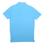 KAPPA Mens Blue Short Sleeve Plain S Polo Shirt Cotton Blend Casual