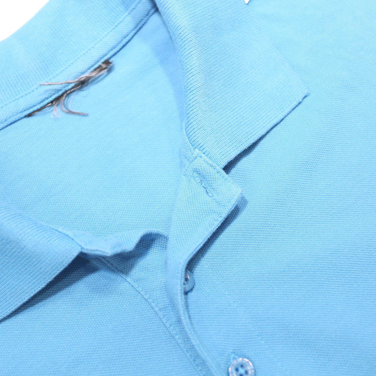 KAPPA Mens Blue Short Sleeve Plain S Polo Shirt Cotton Blend Casual