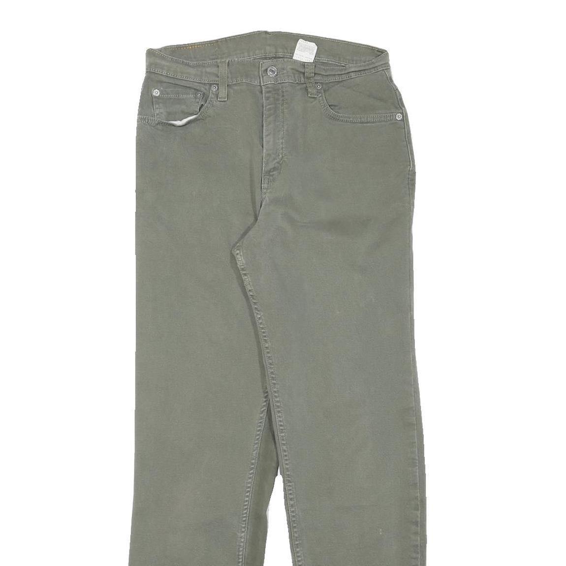 LEVI'S Womens Regular Fit Straight Leg Denim Medium W28 L30 Cotton Blend Zip