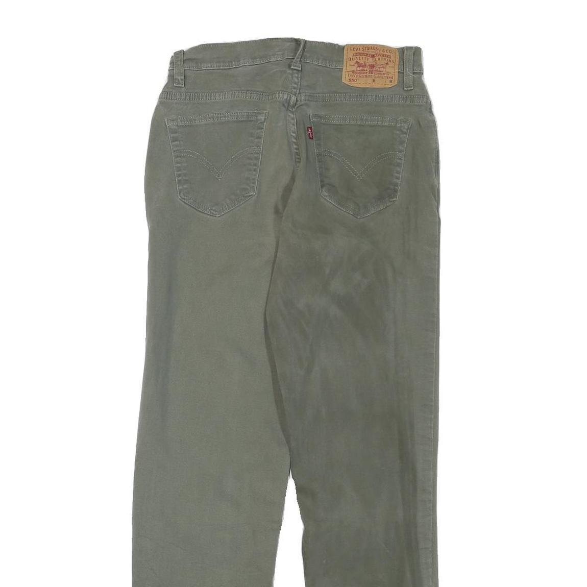 LEVI'S Womens Regular Fit Straight Leg Denim Medium W28 L30 Cotton Blend Zip